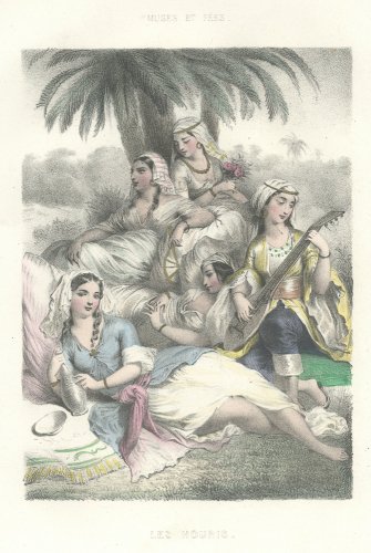 「女神と妖精たち-Muses et Fées. -フーリー-」フランス1851年