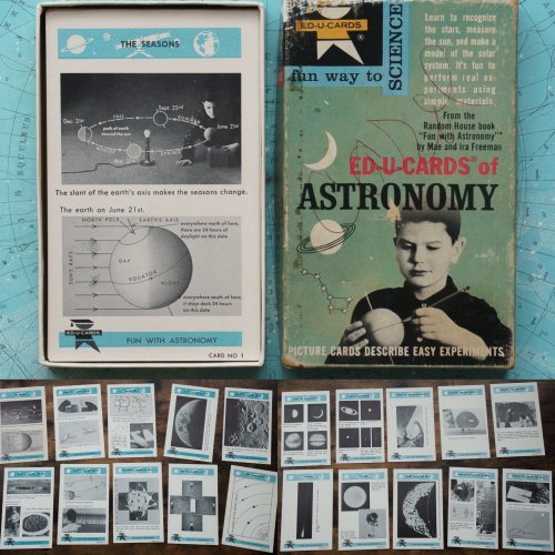 学習カード「ASTRONOMY」（アメリカ製）