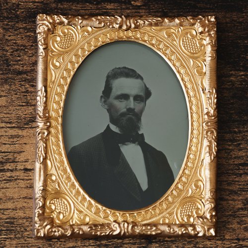 ティンタイプ（肖像写真）1860年頃
