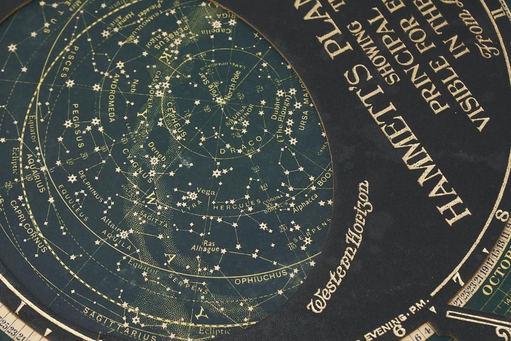 1935年頃の星座早見盤 米国製 アンティーク 1935年頃の星座早見盤 米国製 アンティーク
