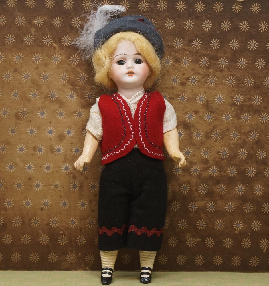 男の子のビスクドール(ドイツ1920年頃) - Guignol [ギニョール 男の子のビスクドール(ドイツ1920年頃) - Guignol [ギニョール