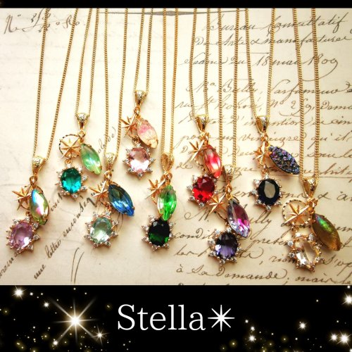 Stella ネックレス/Side*Forest（7月24日21時-8月7日21時販売）