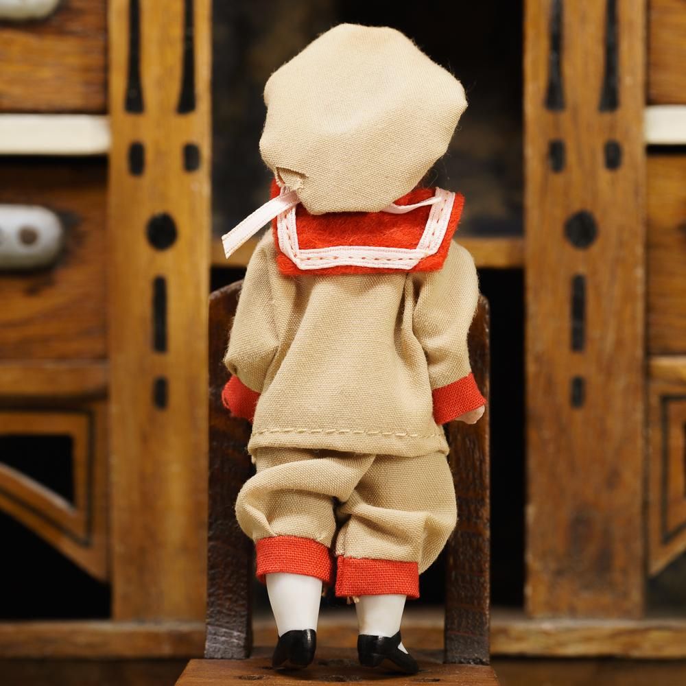 セーラー服の男の子・ビスクドールA（ドイツ） - Guignol