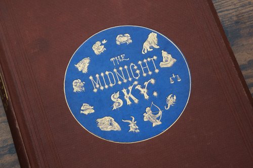 天文古書「The Midnight Sky」（イギリス1879年）