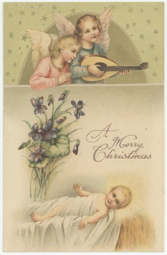 天使のクリスマス・ポストカード