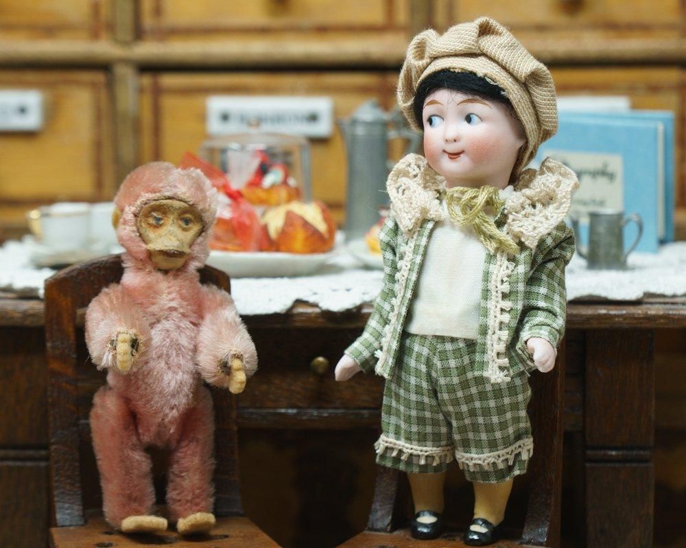 男の子のビスクドール（ドイツ） - Guignol [ギニョール] web shop