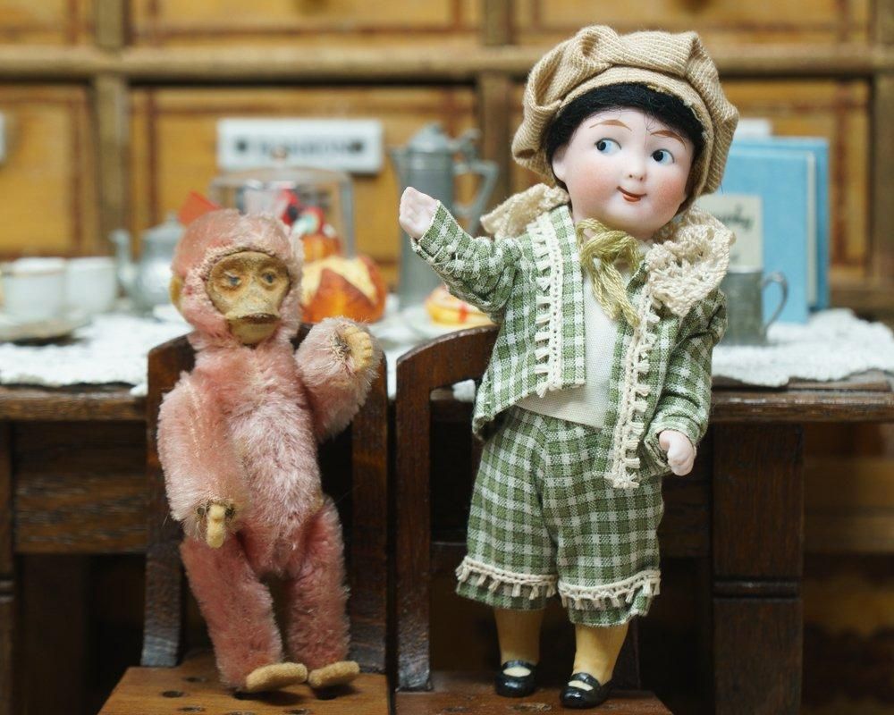 男の子のビスクドール（ドイツ） - Guignol [ギニョール] web shop