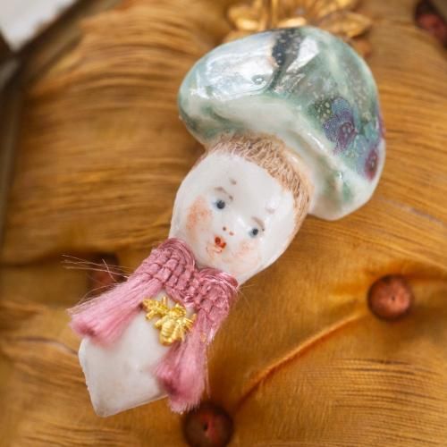 【限定販売】 Guignol - 鷹塀三奈（陶人形・アクセサリー） [ギニョール] shop web 立体・オブジェ