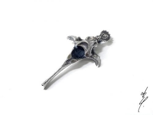 <img class='new_mark_img1' src='https://img.shop-pro.jp/img/new/icons14.gif' style='border:none;display:inline;margin:0px;padding:0px;width:auto;' />Typical BonesDeer SpineThoracic VertebraeӡPendant Top/ abst.