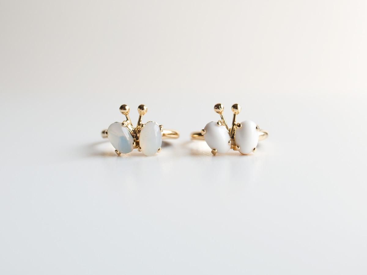 ピンキー Butterfly Pinkie Ring [1] - nichinichi