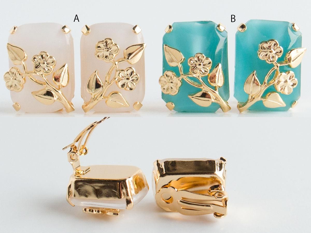 イヤリング Flower Earrings CB [1] - nichinichi