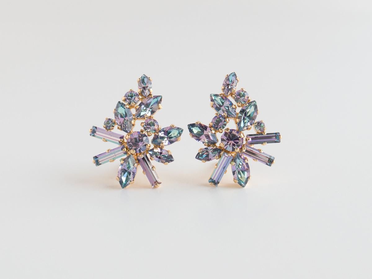 イヤリング N2003 Earrings [vitrail light] - nichinichi