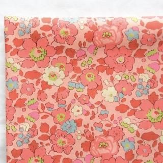 ͢Хƥ٥åĥԥ󥯡Liberty Tana Lawn Betsy Coral Pink