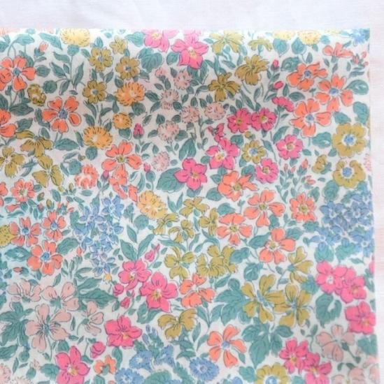 輸入リバティ ジョアンナ・ルイーズ オレンジ系 Liberty Tana Lawn Joanna Louise