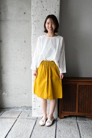 ヤンマ産業　ライトギャザースカート