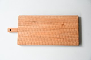 （ご予約・12月末お届け）木工房PUU 小沢賢一　くるみのカッティングボード　彫りありロング