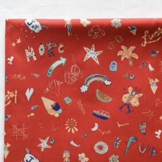 ͢Хƥ֥롡åɡLiberty Tana Lawn Scribbles