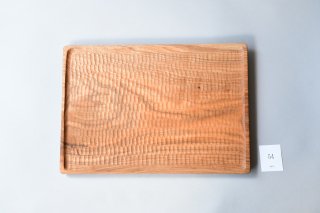 （即売）木工房PUU 小沢賢一　くるみのトレー　40cm×28cm　54