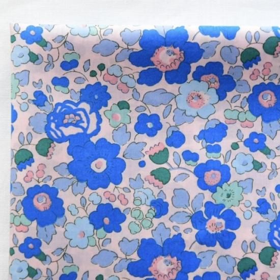 輸入リバティ ベッツィ コバルトクオーツ Liberty Tana Lawn Betsy
