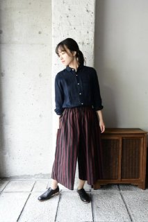 ✳︎yamma✳︎ヤンマ産業✳︎会津木綿キュロットスカート