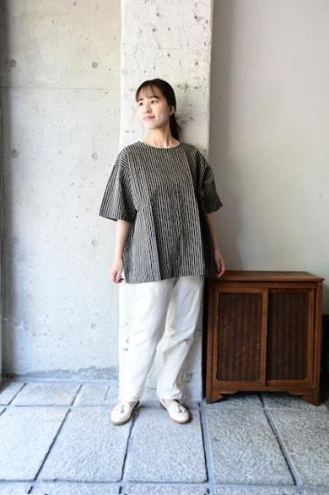 最大80％オフ ヤンマ産業 会津木綿スリムパンツ＋15cm丈 パンツ