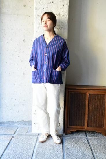 ヤンマ産業　会津木綿　コート 楽天市場】//【美品/定価2.3万】ヤンマ産業 YAMMA 会津木綿ダボ