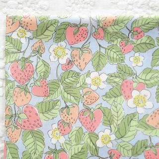 ͢Хƥʥ󡡥ȥ٥꡼ɥ꡼ࡡStrawberry Dream饤ȥ֥롼Liberty Tana Lawn