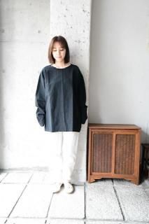ヤンマ産業 会津木綿スリムパンツ＋15cm丈