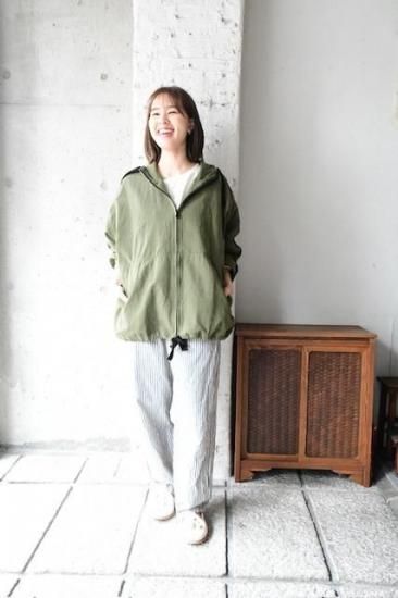 ヤンマ産業 YAMMAMAN 会津木綿長袖ジップジャケット YZP-JK