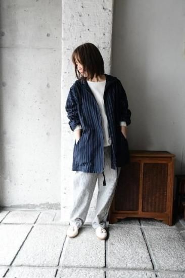 ヤンマ産業 YAMMAMAN 会津木綿長袖ジップジャケット L丈 YZP-JK-L