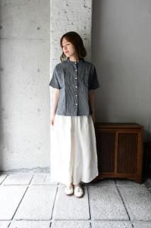 会津木綿キュロット(股上+10cm＆裾+5cm) YAMMA ヤンマ産業
