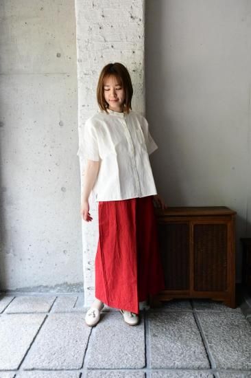 ヤンマ産業 会津木綿キュロットはかま丈