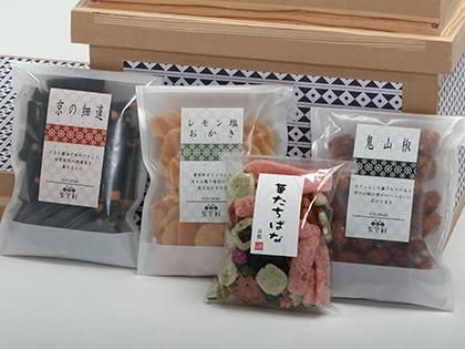 おかきびつ詰合せ - 職人の手仕事にこだわったあられ・おかき