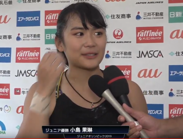 グッぼるユース 小島果琳 JOC優勝