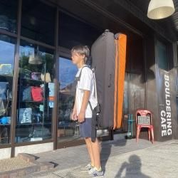クラッシュパッド ボルダリングマット グッぼる ボルダリングcafe クライミング通販