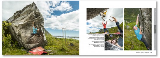 Bouldering in Lofoten Guidebook(ボルダリング イン ロフォーテン ガイドブック) ※ノルウェー ロフォーテン※メール便88円