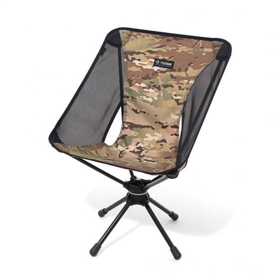 Helinox(ヘリノックス) Swivel chair(スウィベルチェア) ※左右スイングするカモチェア
