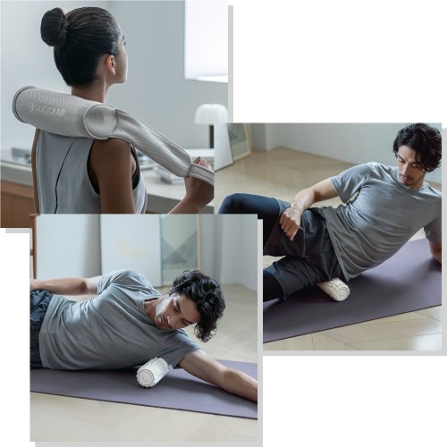 DoctorAIR(ɥ) 3D Massage Roll MR-02(3Dޥå MR-02) 1ʬ֤4000οư˥ѥå ưʤΤǥåפ˺Ŭ