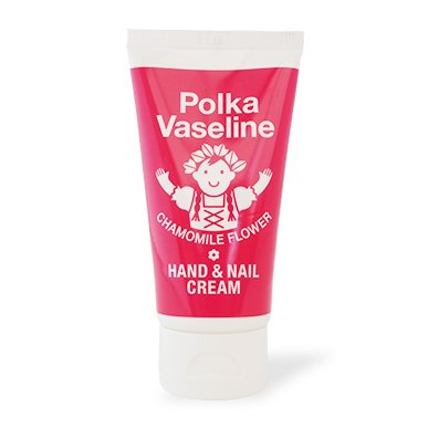 Polka Vaseline(ポルカワセリン) HAND&NAIL CREAM(ハンド&ネイルクリーム) ※天然由来保湿成分 ※カモミールの香り