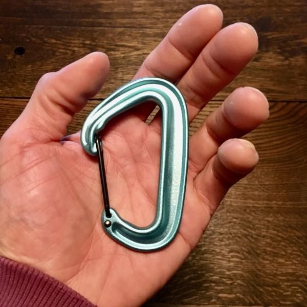 BlackDiamond(ブラックダイヤモンド) MINIWIRE CARABINER(ミニワイヤーカラビナ) ※最軽量23g ※ゲート開口21mm  ※メール便88円 グッぼる ボルダリングCafe クライミング通販