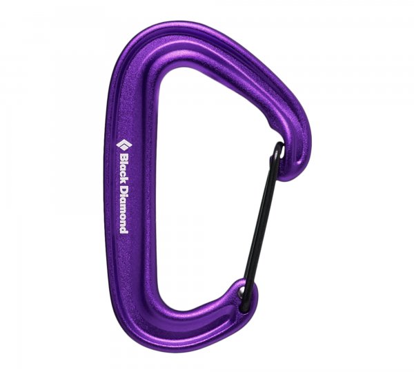 BlackDiamond(ブラックダイヤモンド) MINIWIRE CARABINER(ミニワイヤーカラビナ) ※最軽量23g ※ゲート開口21mm  ※メール便88円 - グッぼる クライミングオンライン ボルダリングカフェ