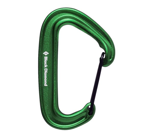 BlackDiamond(ブラックダイヤモンド) MINIWIRE CARABINER(ミニワイヤーカラビナ) ※最軽量23g ※ゲート開口21mm  ※メール便88円 グッぼる ボルダリングCafe クライミング通販