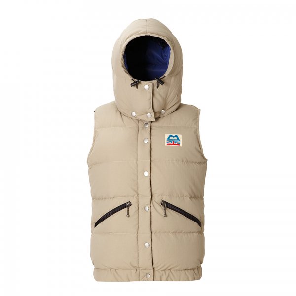 MOUNTAIN EQUIPMENT(ޥƥ󥤥åץ) WOMENS RETRO LIGHTLINE VEST(󥺥ȥ饤ȥ饤٥) 쥢ǺΥ٥