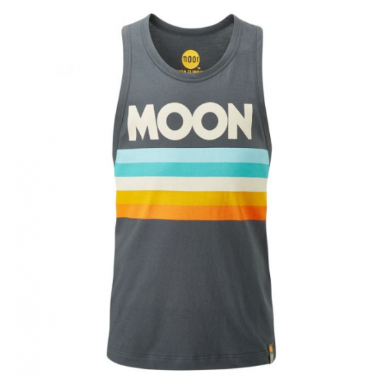 Moon ムーン Junior Retro Stripe Vest ジュニアレトロストライプベスト キッズ用タンクトップ 年新モデル メール便円 グッぼる ボルダリングcafe クライミング通販