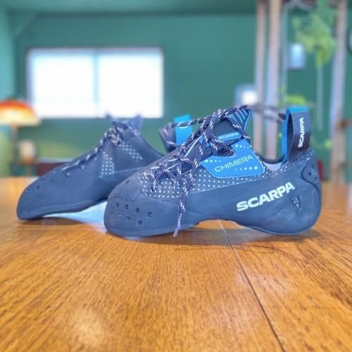Scarpa スカルパ New Chimera ニューキメラ 究極のレースアップ最新作 締め付け力を利用するからフィット感抜群 予約もok グッぼる ボルダリングcafe クライミング通販