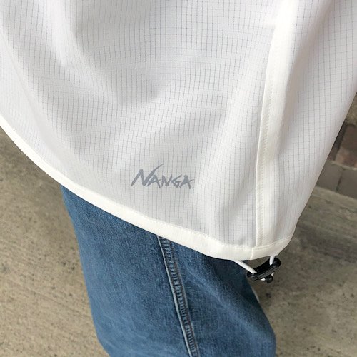 NANGA(ナンガ) AIR CLOTH SHORT SLEEVE TEE(エアクロスショートスリーブティー) ※進化した通気性の軽量モデル ※メール便88円
