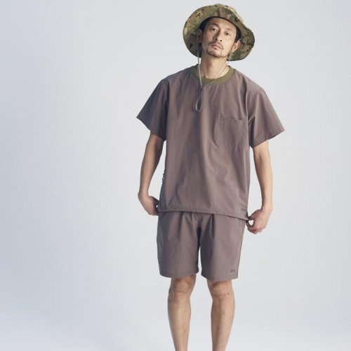 NANGA(ʥ) AIR CLOTH EASY SHORTS(硼) 180륬åȤϲŬʲư ̵ͥ줿̥ǥ ᡼88