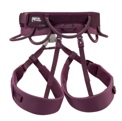 美品 Petzl ペツル LUNA ルナ クライミング ハーネス グローブ付き