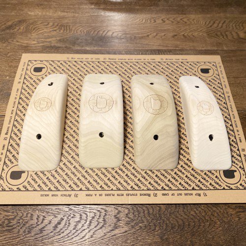 Beastmaker(ビーストメーカー) Classic Line Wood Pinch Set(クラシックラインウッドピンチセット) ※左右対称の美しいウッドピンチ4個セット