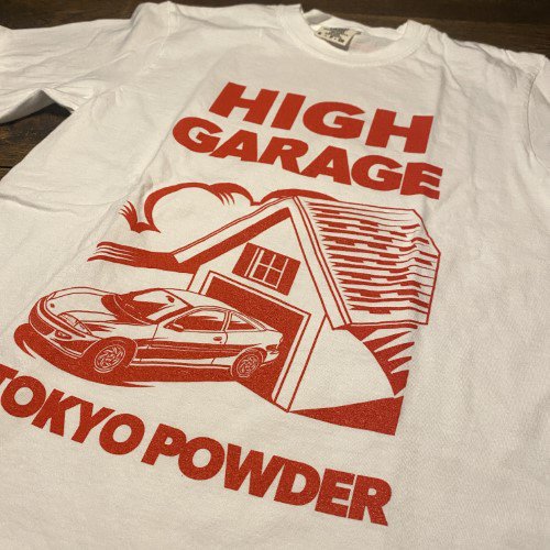 Tokyo Powder Industries(東京粉末) GARAGE LONG SLEEVE(ガレージロングスリーブ) ※High Garageの再販記念 ※メール便88円